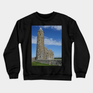 McCarthy's Tower at Clonmacnoise, Ireland Crewneck Sweatshirt